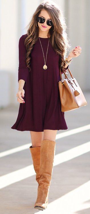 vestidos-para-invierno-casuales-41_15 Рокли за зимата ежедневни