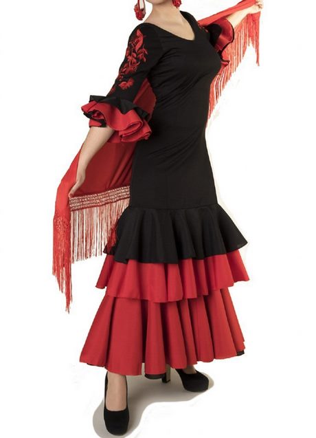 vestuario-flamenco-mujer-26_3 Женски фламенко костюм