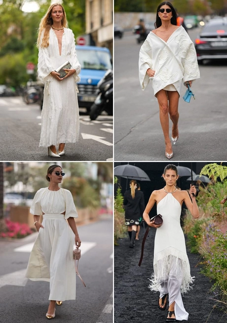 Къса бяла рокля 2023