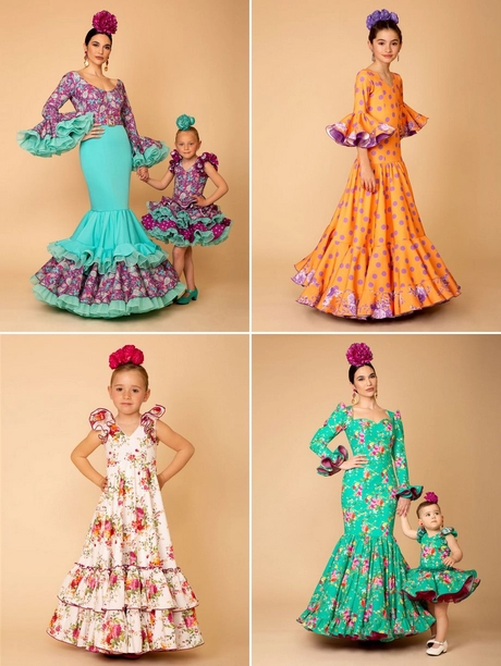 Фламенко рокли за момичета 2023 г.