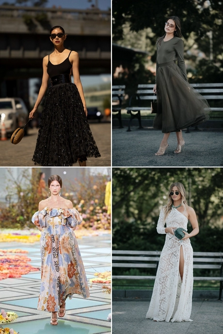 Модни рокли есен 2023