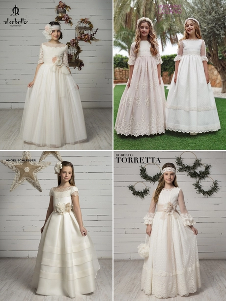 vestidos-de-primera-comunion-modernos-2023-001 Moderna 2023 рокли за Първо причастие в модерен стил