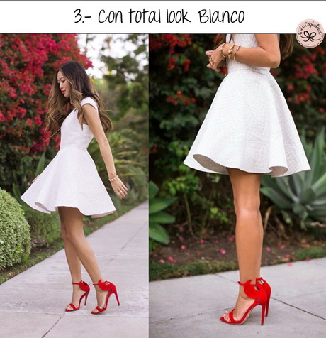combinacion-de-vestido-blanco-con-zapatos-04_20 Комбинация от бяла рокля с обувки
