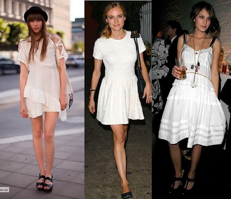 outfit-con-vestido-blanco-21_11 Облекло с бяла рокля