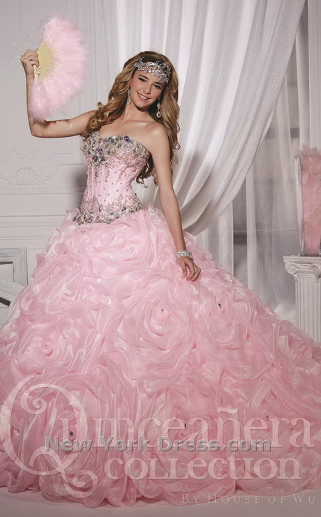 Quinceanera dresses светло розово