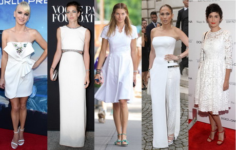 Бели Знаменитости рокли