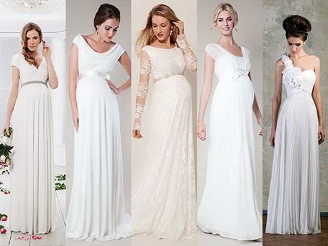 vestidos-para-embarazadas-de-boda-18_16 Сватбени рокли за бременни жени