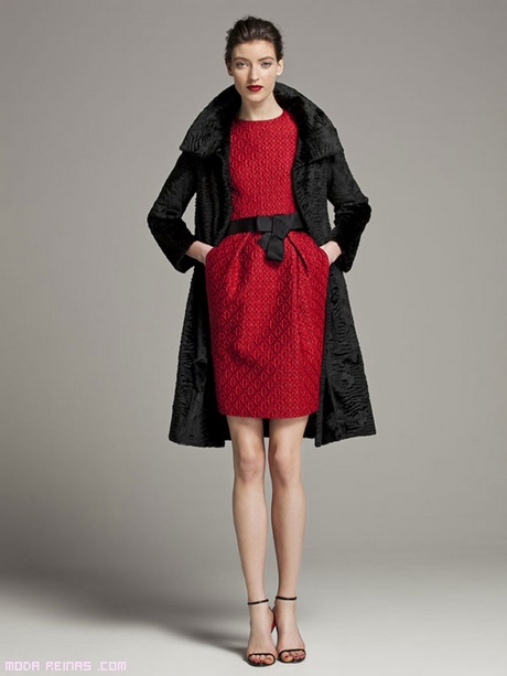 abrigo-para-vestido-rojo-32 Палто за червена рокля