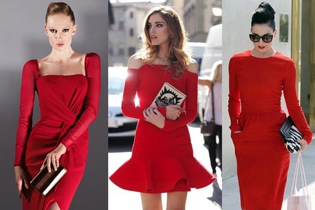 Чанта за червена рокля
