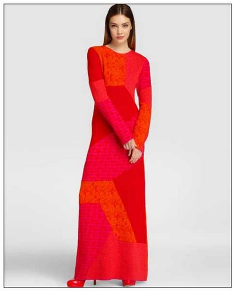 vestido-basico-rojo-97_18 Червена основна рокля