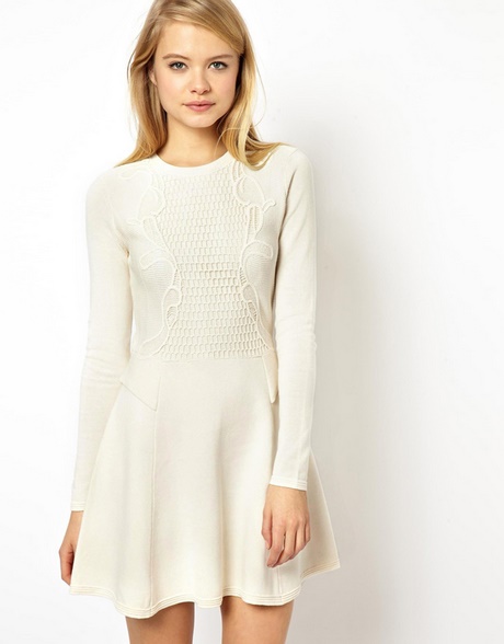 vestido-blanco-con-manga-larga-16_4 Бяла рокля с дълъг ръкав
