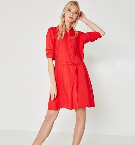 vestido-camisero-rojo-94_14 Червена рокля-риза