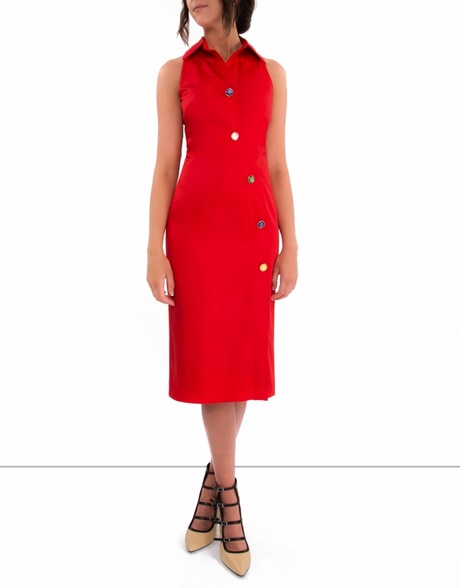 vestido-camisero-rojo-94_8 Червена рокля-риза