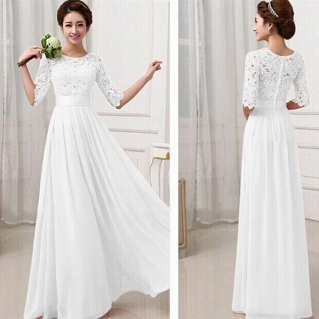vestido-fiesta-largo-blanco-80 Бяла дълга рокля за бала