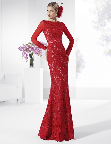 vestido-guipur-rojo-21_16 Червена рокля