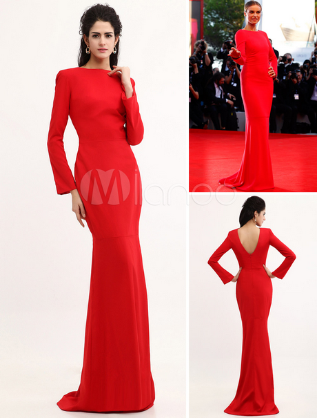 vestido-largo-rojo-manga-larga-37_2 Червена дълга рокля с дълъг ръкав