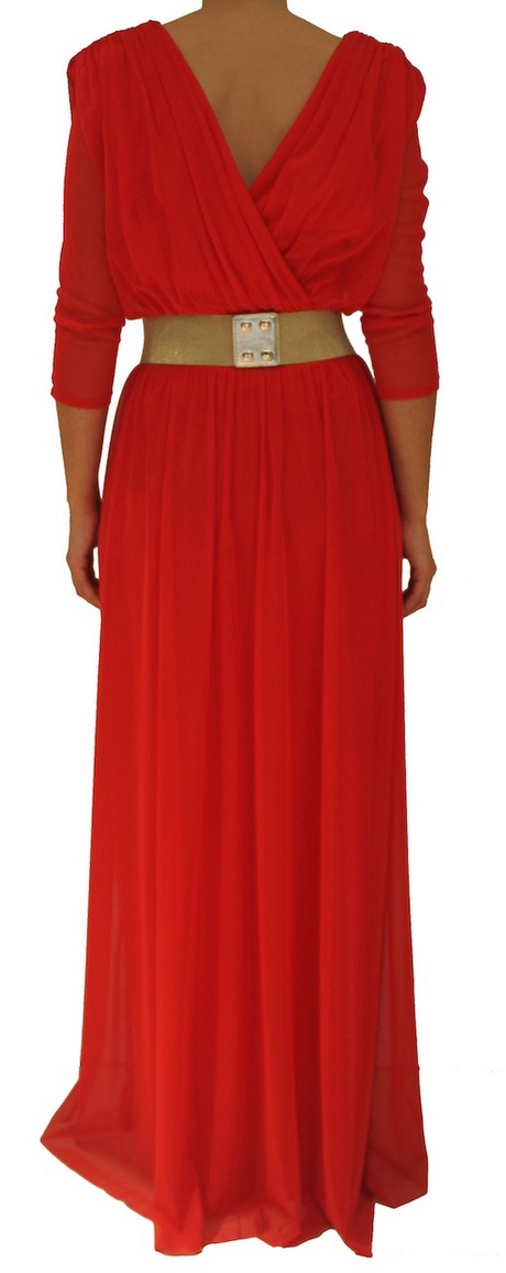 vestido-largo-rojo-manga-larga-37_3 Червена дълга рокля с дълъг ръкав