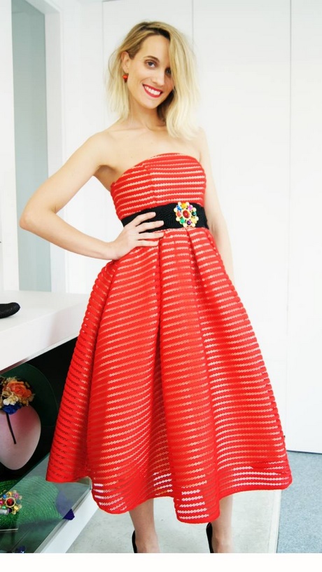 vestido-midi-rojo-02_11 Червена рокля Midi