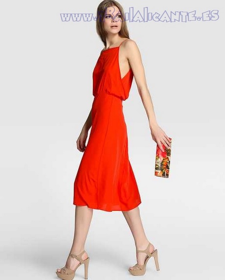 vestido-midi-rojo-02_15 Червена рокля Midi