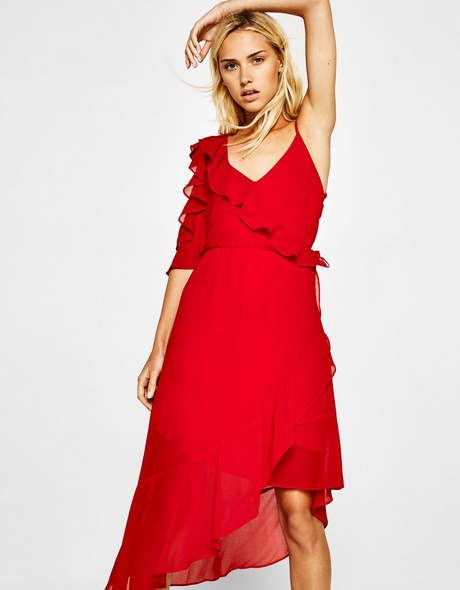vestido-midi-rojo-02_4 Червена рокля Midi