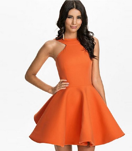 vestido-naranja-56_8 Оранжева рокля