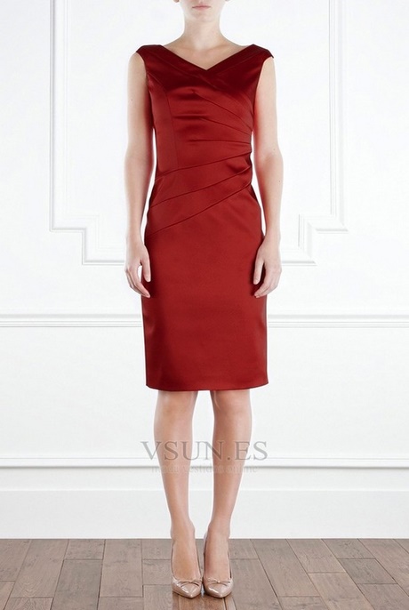 vestido-recto-rojo-47_12 Червена права рокля