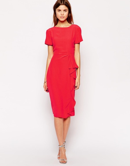 vestido-rojo-ajustado-manga-larga-75_16 Червена рокля с дълъг ръкав