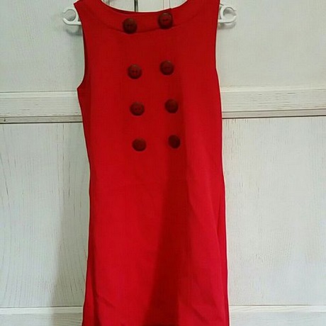 vestido-rojo-basico-70_11 Основна червена рокля