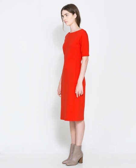 vestido-rojo-basico-70_18 Основна червена рокля
