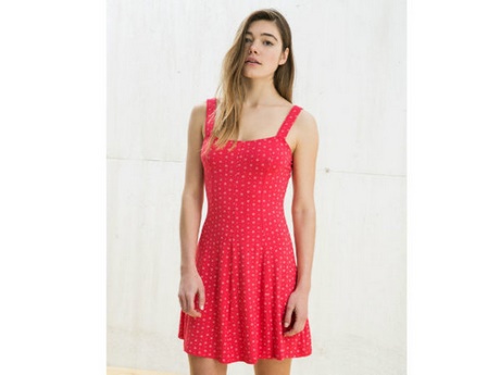 vestido-rojo-basico-70_6 Основна червена рокля