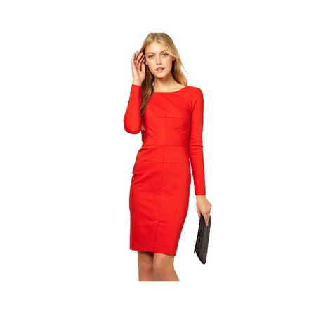 vestido-rojo-ceido-17_13 Червена рокля