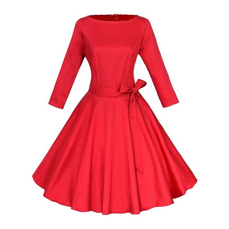 vestido-rojo-con-vuelo-49_20 Червена рокля с полет