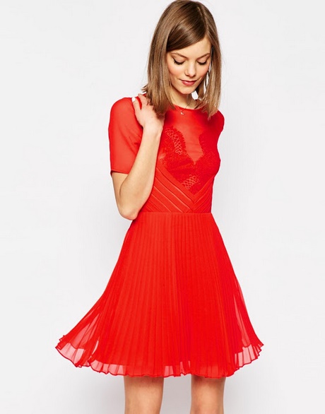 vestido-rojo-coral-06_18 Коралово червена рокля