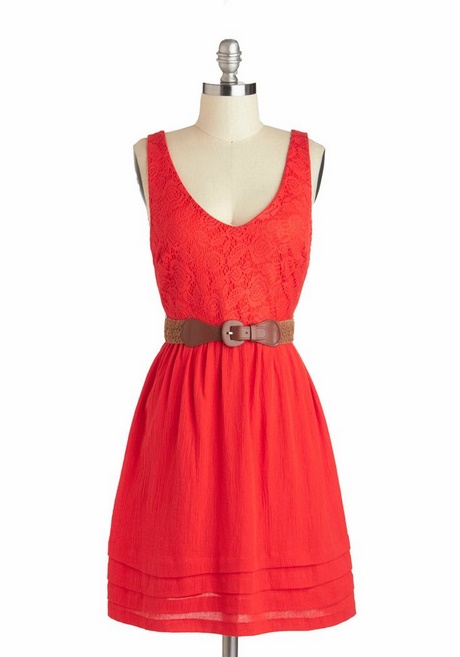 vestido-rojo-corto-casual-01_7 Ежедневна къса червена рокля
