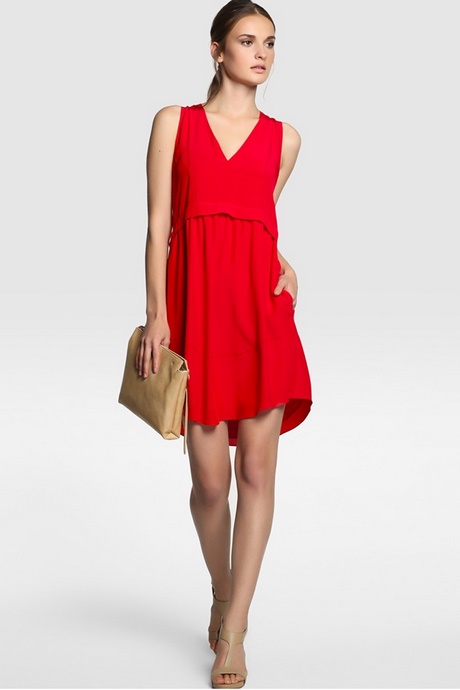 vestido-rojo-corto-fiesta-66_13 Къса червена рокля