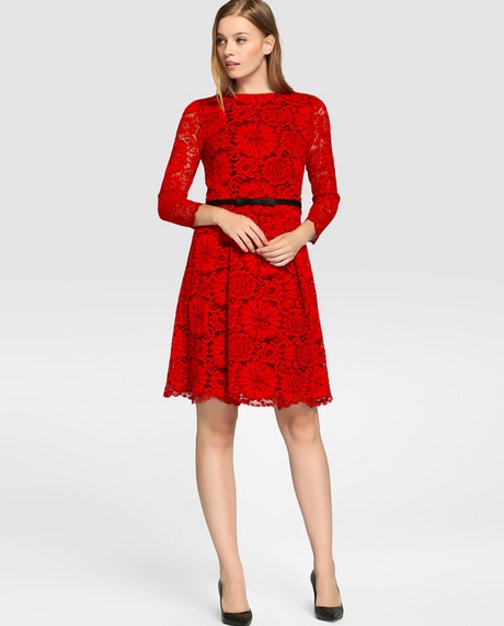 vestido-rojo-corto-fiesta-66_16 Къса червена рокля