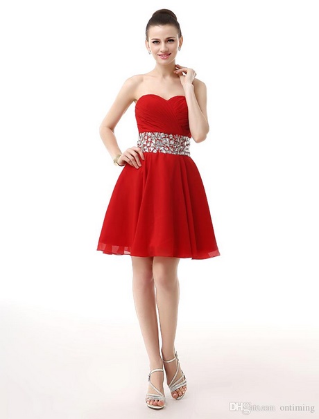 vestido-rojo-corto-fiesta-66_3 Къса червена рокля
