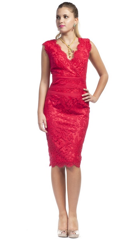 vestido-rojo-de-encaje-para-boda-37_18 Червена дантелена рокля за сватба