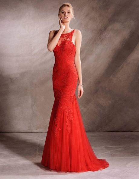 vestido-rojo-de-encaje-para-boda-37_19 Червена дантелена рокля за сватба