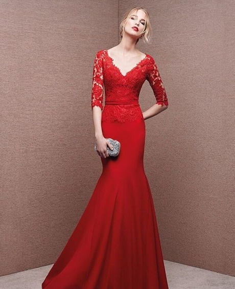 vestido-rojo-de-encaje-para-boda-37_4 Червена дантелена рокля за сватба