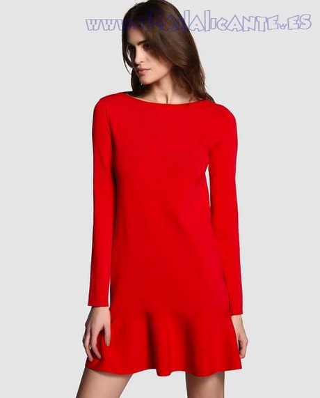vestido-rojo-de-punto-07_3 Червена плетена рокля