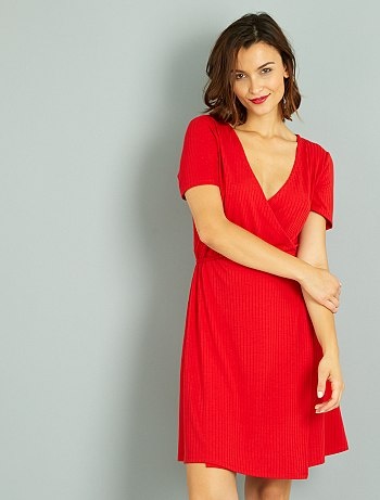 vestido-rojo-de-punto-07_4 Червена плетена рокля