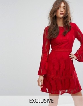 vestido-rojo-encaje-manga-larga-88_14 Червена дантелена рокля с дълъг ръкав