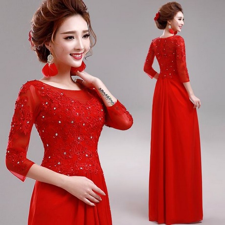 vestido-rojo-encaje-manga-larga-88_3 Червена дантелена рокля с дълъг ръкав