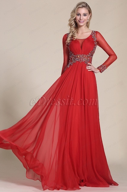 vestido-rojo-graduacion-88_2 Червена рокля