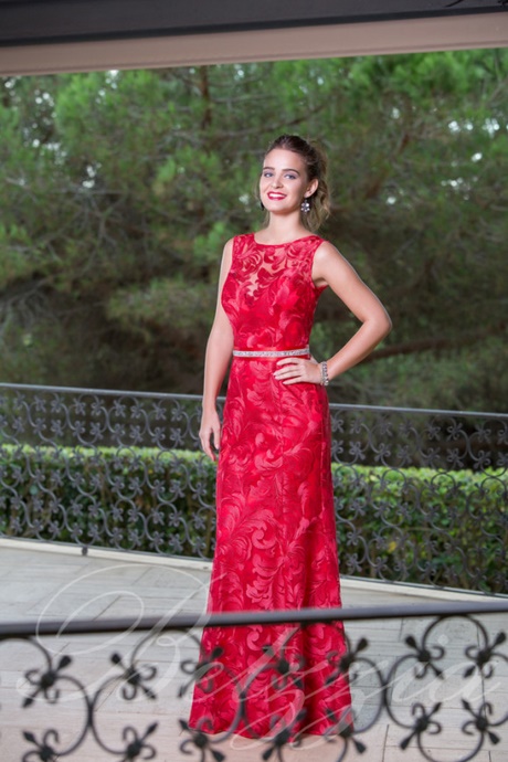 vestido-rojo-largo-de-encaje-09_13 Дълга червена дантелена рокля