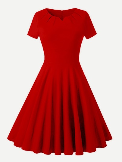 vestido-rojo-largo-manga-larga-06_2 Червена рокля с дълъг ръкав