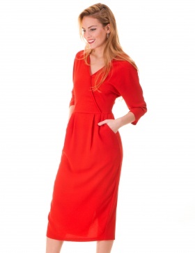 vestido-rojo-media-pierna-11_6 Червена рокля със средна дължина