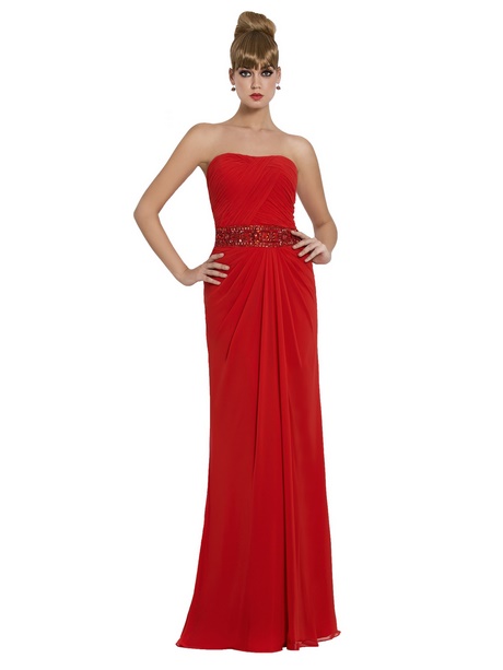 vestido-rojo-pedreria-27_15 Червена рокля с кристали