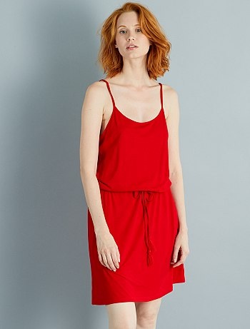 vestido-rojo-punto-52_16 Червена рокля на точки
